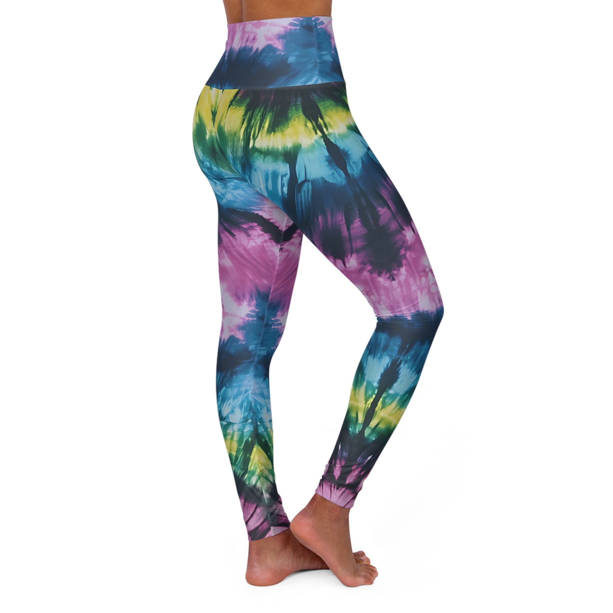 Cosmic Harmony High Waisted Yoga Leggings